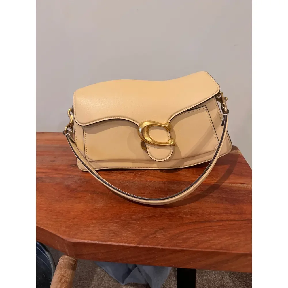 Coach TWISTED TABBY SHOULDER BAG in Light Yellow - Picture 2 of 8